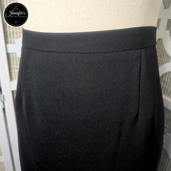Chaus Black Classic Pencil Straight Skirt Size 12 - Picture 2 of 7